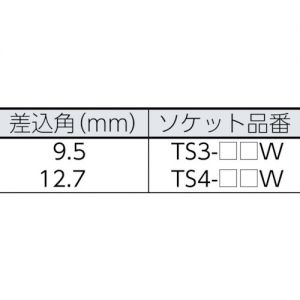 Trusco 十二角套筒套装（带套筒固定夹） TS-W-S系列