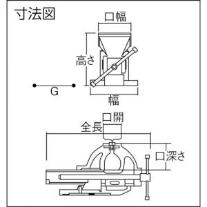 Trusco 导轨台虎钳（超重量型） 150mm TLVH-150