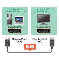 山业 SANWA DisplayPort连接线 KC-DP1K