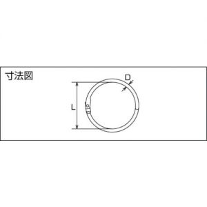 Trusco 卡片圈（不锈钢制）