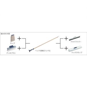 Trusco “一触交换式清扫用品” 地板刷