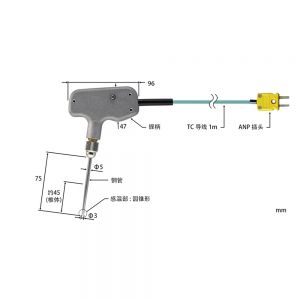 安立计器 ANRITSU-METER 橡胶内部温度传感器 BT系列