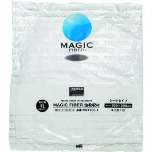 Trusco Magic Fiber（魔法纤维）油用吸收材 片型 300×300mm 1枚入