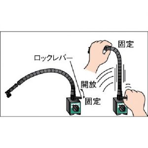 Trusco 磁性底座 柔性支柱型 TMF-80