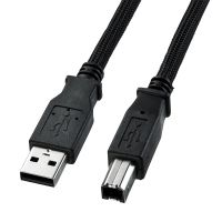 山业 SANWA 尼龙网面USB数据线 KU20-NM30K 3米