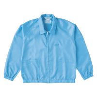 Trusco 无尘室用防静电网格式样夹克衫（带领子）