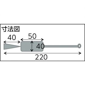 Trusco 试管刷（尼龙毛·不锈钢柄）