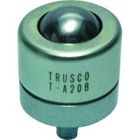 TRUSCO 钢制万向轮（切削加工品·在上方使用） T-A20B