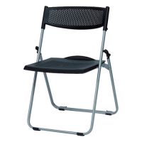 Trusco 铝管冲孔树脂折叠椅