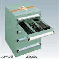 Trusco 中型储藏柜“VE5S型”（3锁安全机构·宽500mm型） 高800mm VE5S-800系列