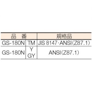 Trusco 单镜片型防护眼镜 GS-180N