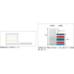 Trusco SKELCON 薄型折叠货箱 无盖板 TSK-OB系列