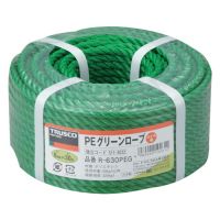 Trusco PE绿色绳子（3股型）
