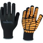 Trusco THG134X-X 天然橡胶条防滑手套（1双入）