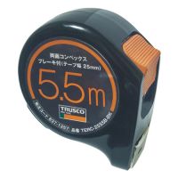 Trusco 双面卷尺 5.5m 带制动器 TERC系列