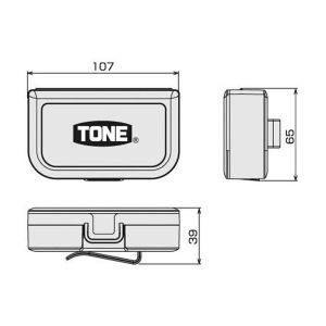 【限时特价】前田 TONE 批头棘轮套装 BRS20