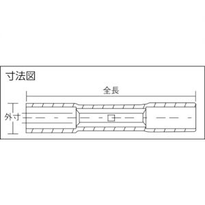 Trusco 防水型压着套管（热收缩型·盒装） T-SB系列