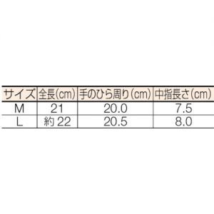 Trusco TGL-3M 女性用橡胶条防滑手套 M号 粉红色 （3双/组）