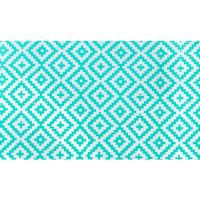 Trusco 日式围栏布 宽0.9m×1.7m 绿松石蓝