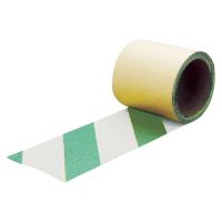Trusco 荧光防滑胶带（平面·室外用） 绿色·白色