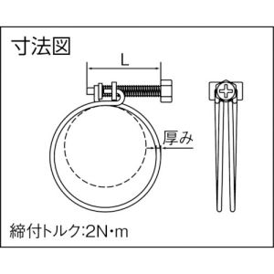 Trusco 螺纹式喉箍（钢制·10只装） PTWB系列