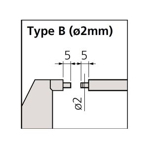 三丰 Mitutoyo 331系列花键千分尺 SPM2-25MX