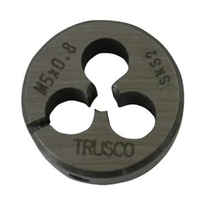 Trusco 公制螺纹用圆形板牙