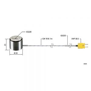 安立计器 ANRITSU-METER 自重式表面温度传感器 WE系列