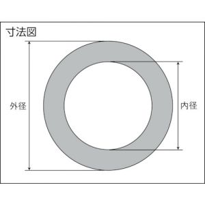 Trusco 法兰垫料5K（内封） TFPU-5K-A-15系列