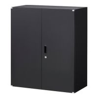Trusco 单元型墙面书柜（双开门） 黑色