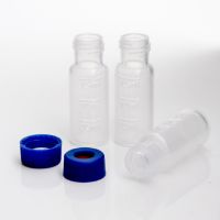 岛津 SHIMADZU 低吸附 1.5ml透明PP短螺纹样品瓶 100pcs
