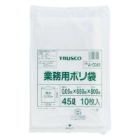 Trusco 小型商用塑料袋 厚0.05mm 透明 A系列