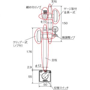 Trusco 磁性底座（支柱型）用零件 TMA相关