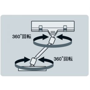 Trusco 支架型夹子“Clicks” 带磁铁（强力型）