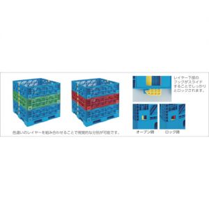 Trusco 塑料托盘（自动仓库对应） TMSC-P1111系列