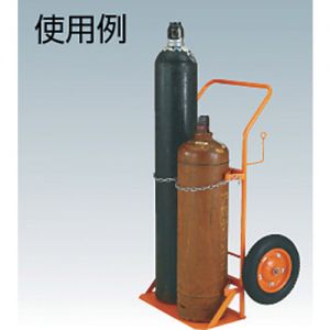 TRUSCO 气瓶搬运车用车轮 φ360 HT-64/65/66N用 HT-NP360