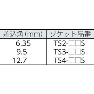 Trusco 六角套筒套装（带套筒固定夹） TS-S-S系列