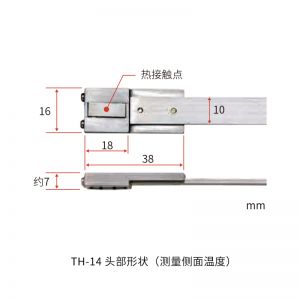 安立计器 ANRITSU-METER 超薄型表面温度传感器 TH系列