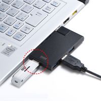 山业 SANWA USB3.0旋转集线器 USB-3HSC1BK