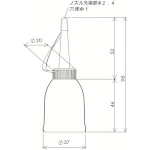 FURUPLA 油壶“Jet Oiler” 35mL 缝纫机用 No.307