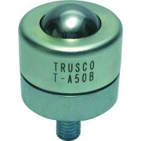 TRUSCO 钢制万向轮（切削加工品·在上方使用） T-A50B