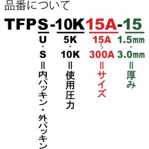 Trusco 法兰垫料10K（外封） TFPS-10K-A-30系列