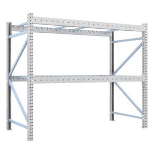 Trusco 重型托盘货架（2层横梁·2000kg型） 高度2000mm