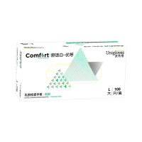 【预售】友利格 Unigloves 舒适白优等一次性乳胶检查手套 舒适白系列 COMFORT C05XTDW